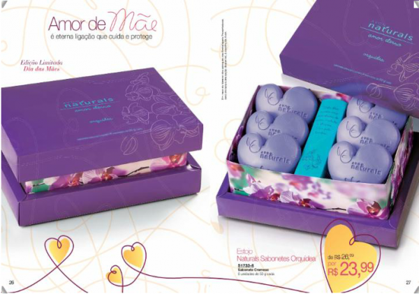 Estojo Naturals Sabonete Orquídea