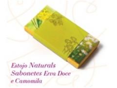 Estojo Sabonetes Erva doce e Camomila