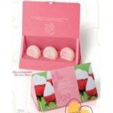 Sabonete Naturals Morango e Chocolate branco.